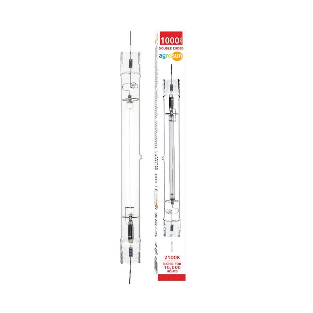 Agrosun 1000W HPS Double - Ended Bulb (12/cs) - Black Label Supply llc