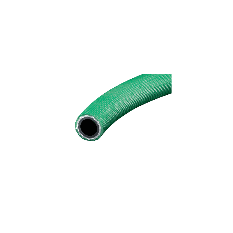 Kuri-Tec by Kuriyama | A1687 Series | Blend Reinforced Spray Hose | Green | 3/8" ID | .650" OD | 800 PSI | PVC | Polyurethane | 300ft Length