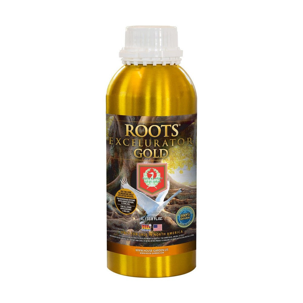 House & Garden Roots Excelurator Gold - Black Label Supply llc
