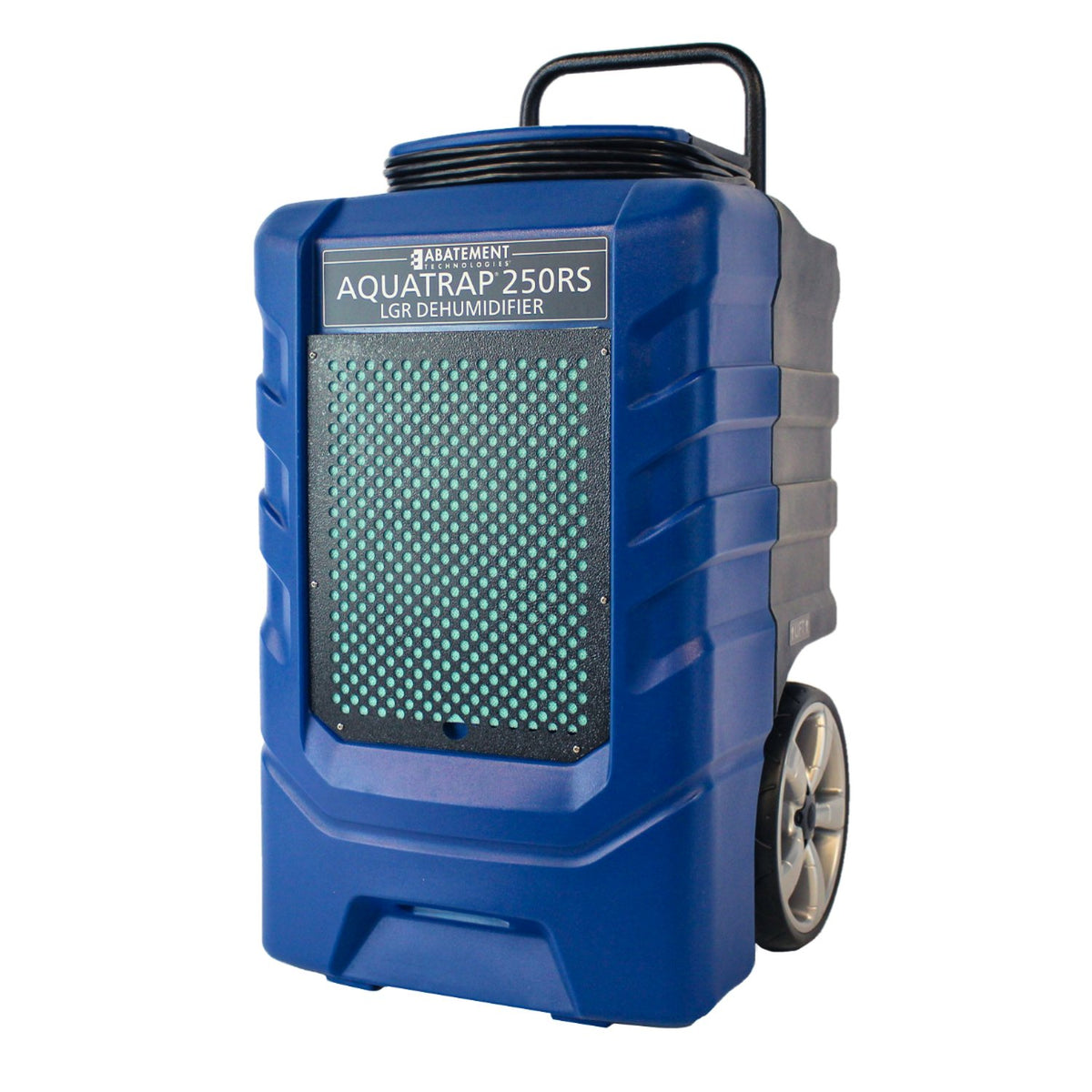 AQUATRAP AT250RS LGR dehumidifier - front three-quarter view