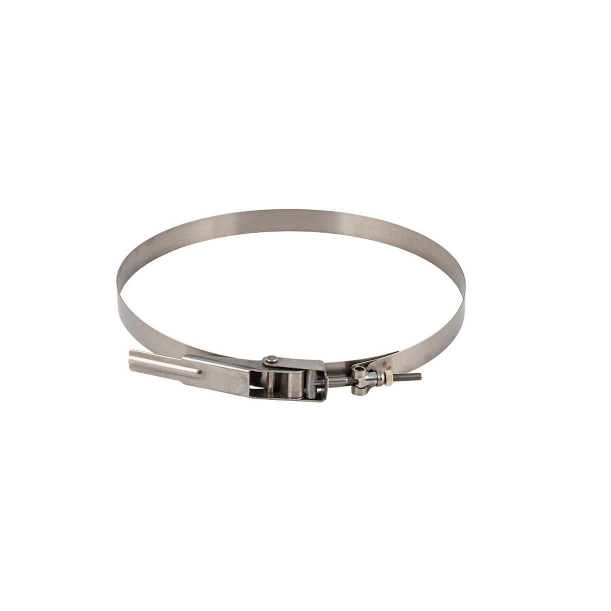 Abatement 12 in locking clamp for flex duct - product view