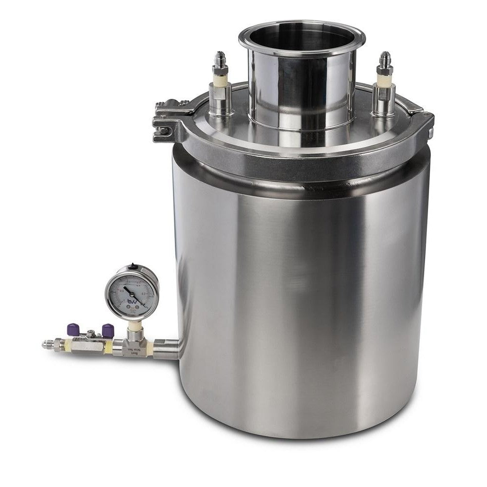 Cold Trap 4" Stainless Steel - Black Label Supply llc
