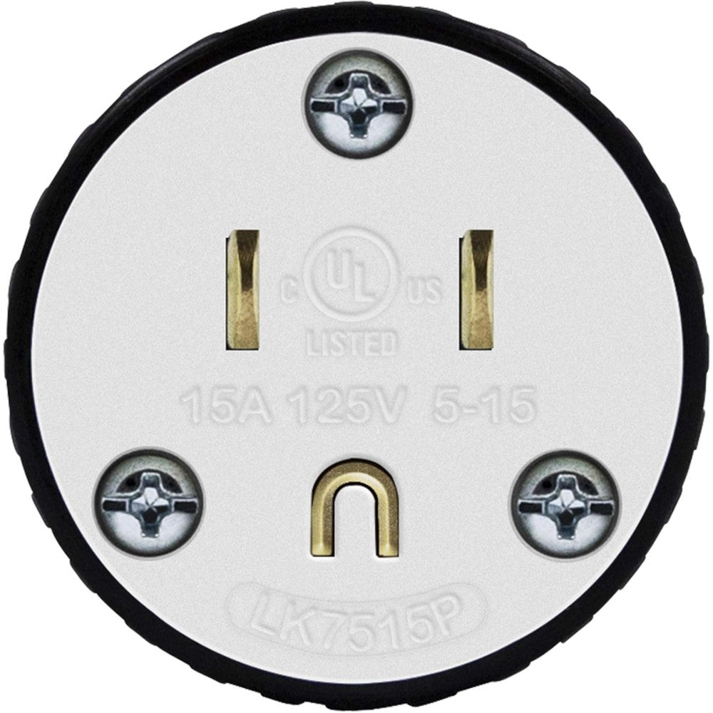 ENERLITES NEMA 5-15P Straight Blade Replacement Plug Connector – Cables / Drivers / Components