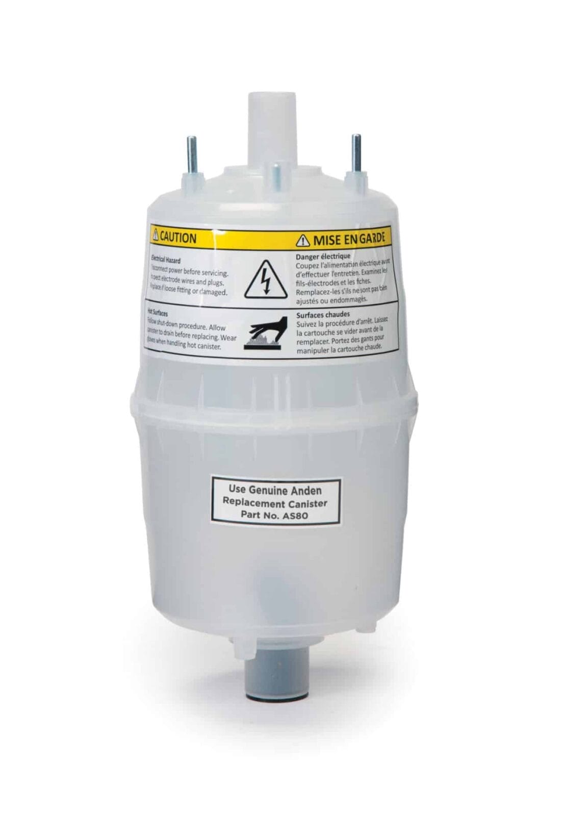 Anden - AS80 Replacement Steam Canister with O-Ring