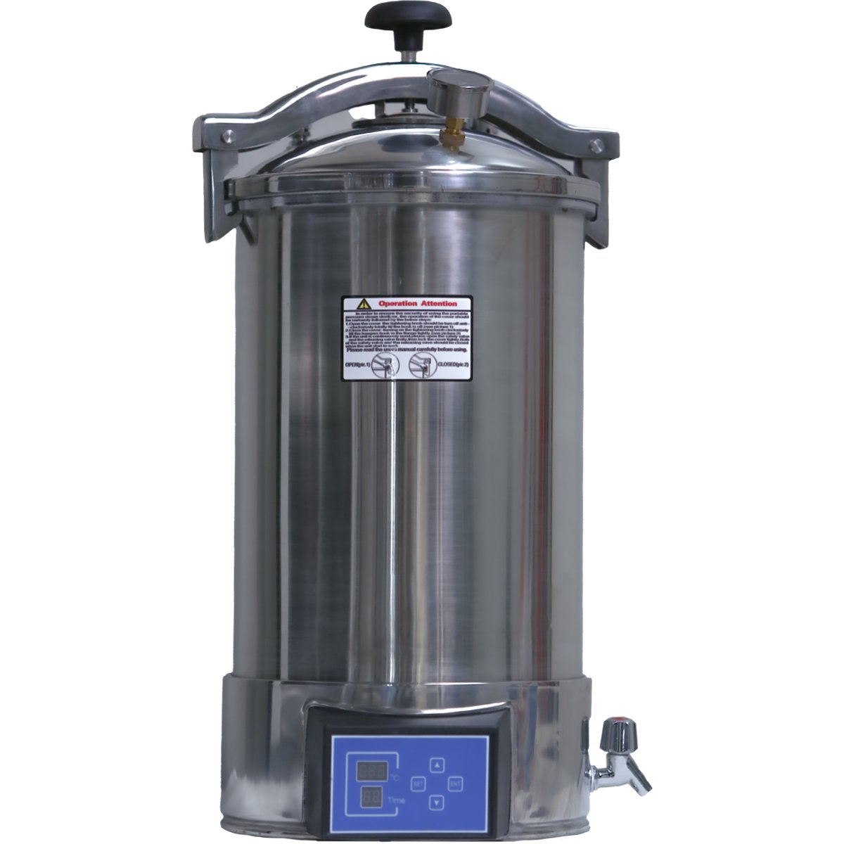 GrowPros Solutions PURE SUB 24 L Autoclave YX-24HDD - front view