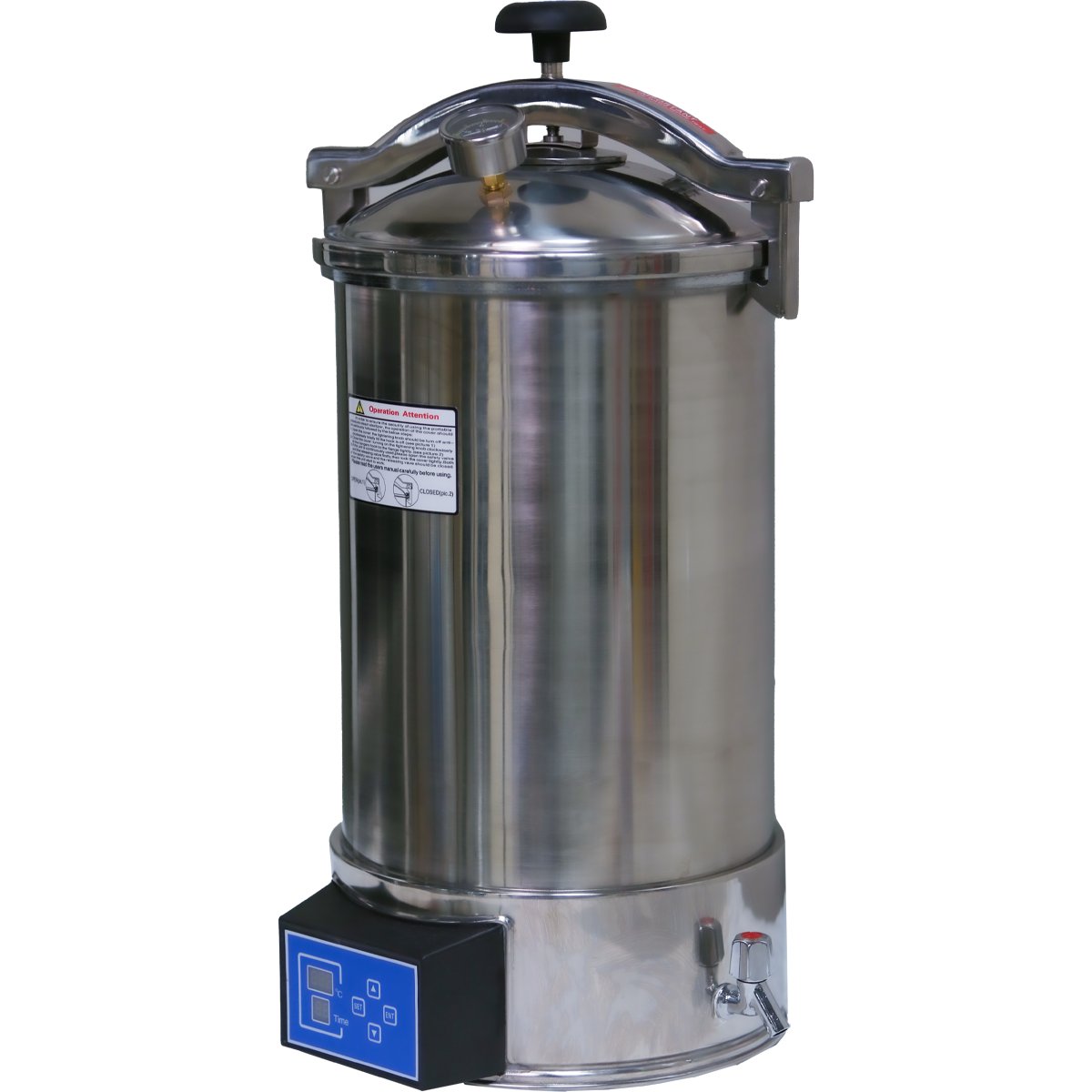 GrowPros Solutions PURE SUB 24 L Autoclave YX-24HDD - alternate angle