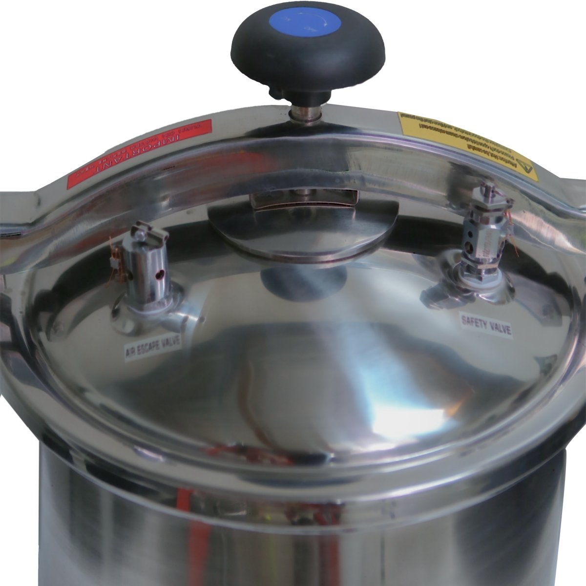 GrowPros Solutions PURE SUB 24 L Autoclave YX-24HDD - lid and chamber detail