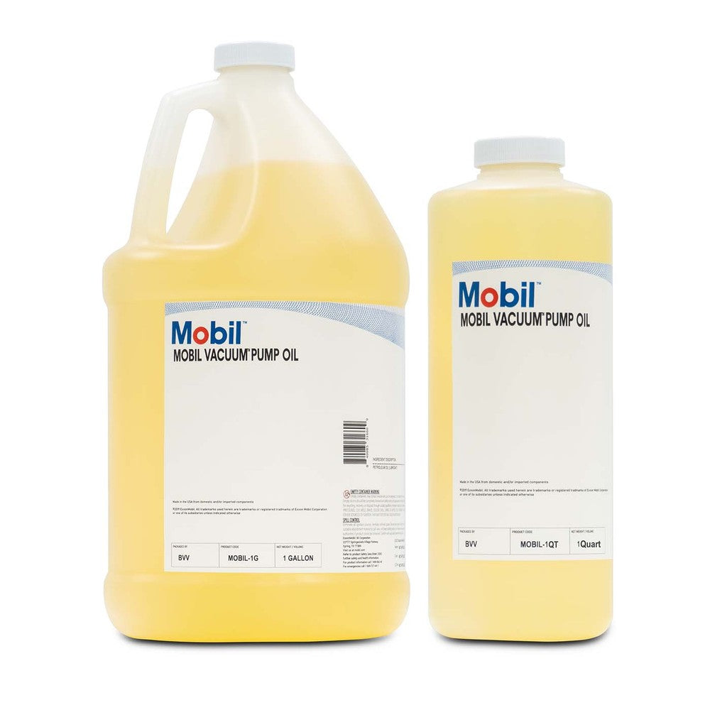 Mobil Vacuum Pump Oil SAE Grade 20, ISO Viscosity Grade 68 (Mist Free) - Black Label Supply llc