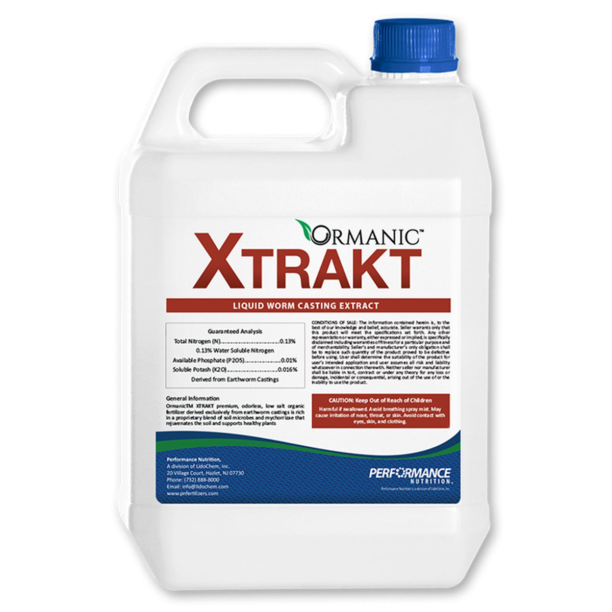 Performance Nutrition Ormanic Xtrakt