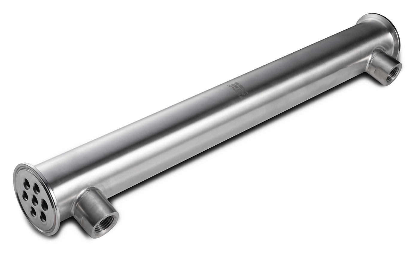 Baffled Tri - Clamp Condenser - Black Label Supply llc