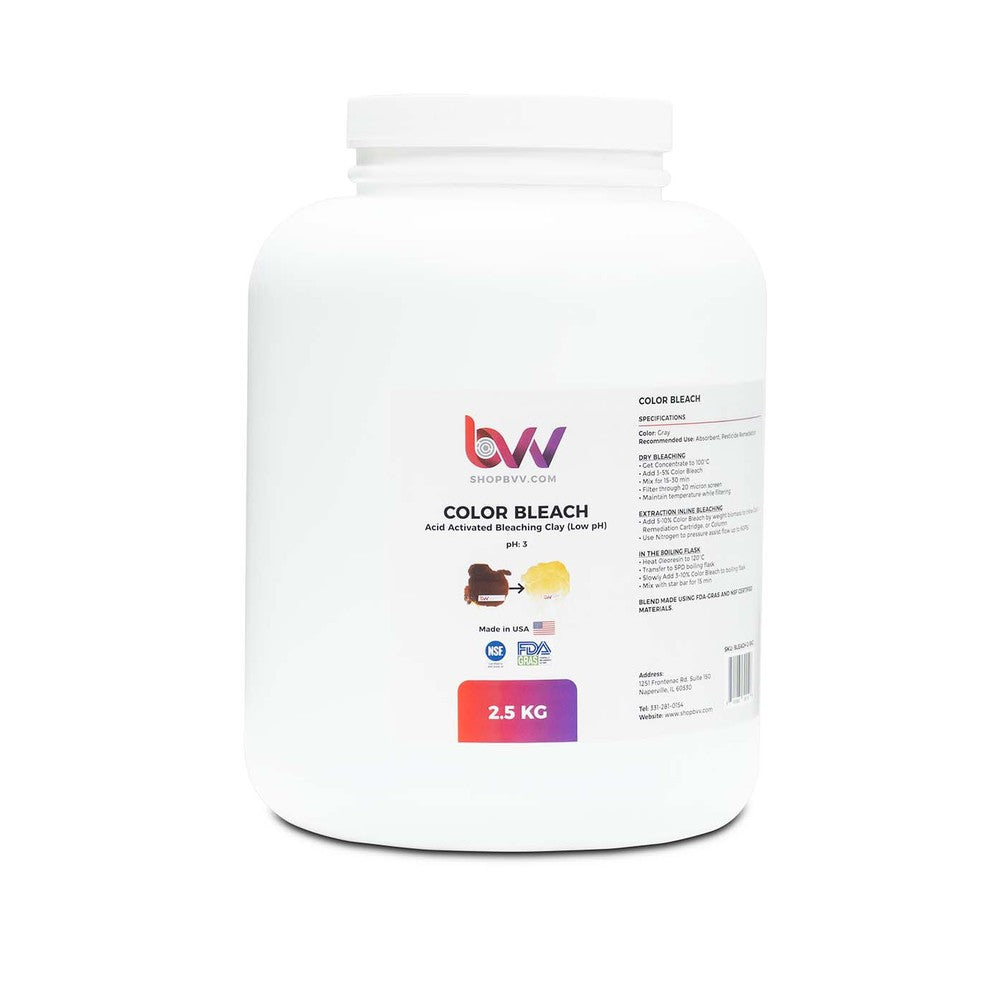 BVV™ Color Bleach for Edible Oils *FDA & NSF Certified Material (Compares to T - 41™) - Black Label Supply llc