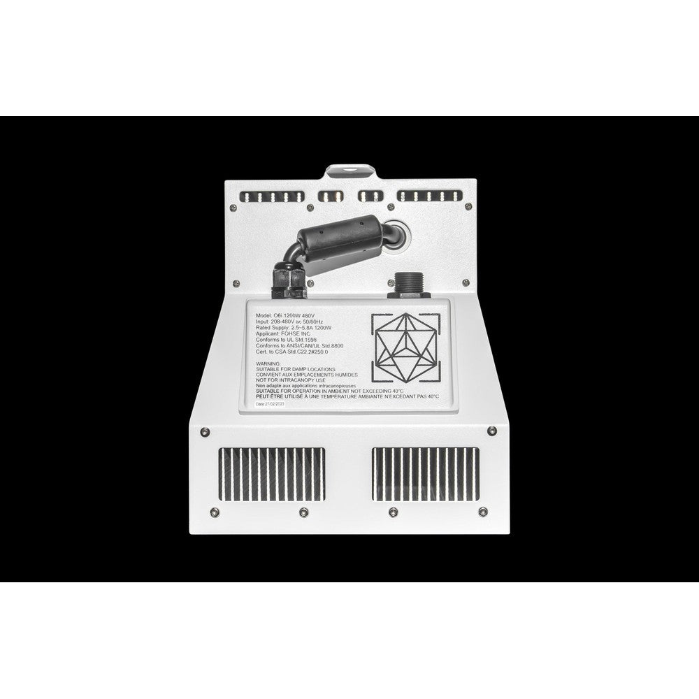 O6i 1200W 180 - 480V LED Grow Light - Black Label Supply llc
