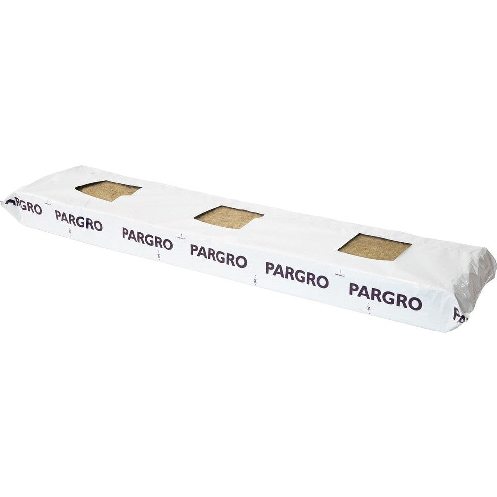 PARGRO Slab (36x6x4 w/ 3-10x10 pre-cut holes) - Bag (12/Carton) – rockwool