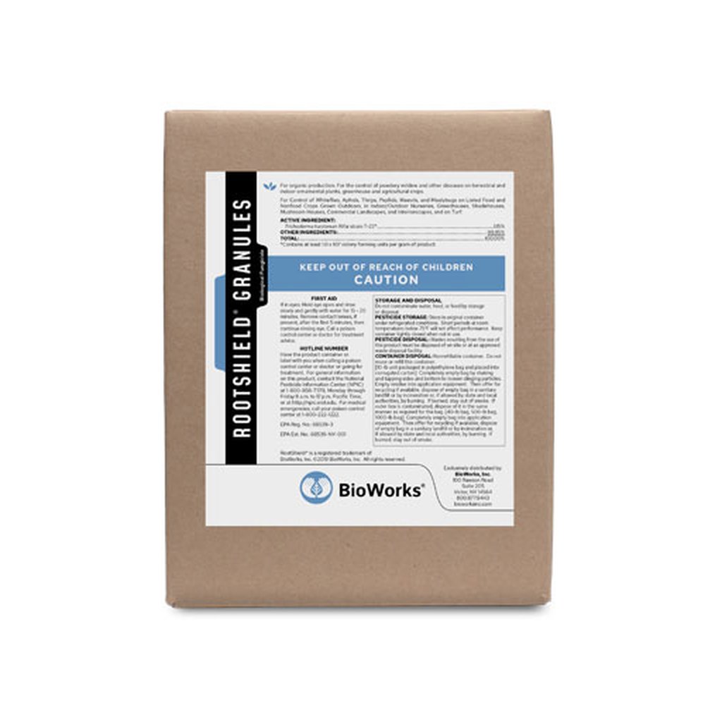BioWorks RootShield Granules biological fungicide bag