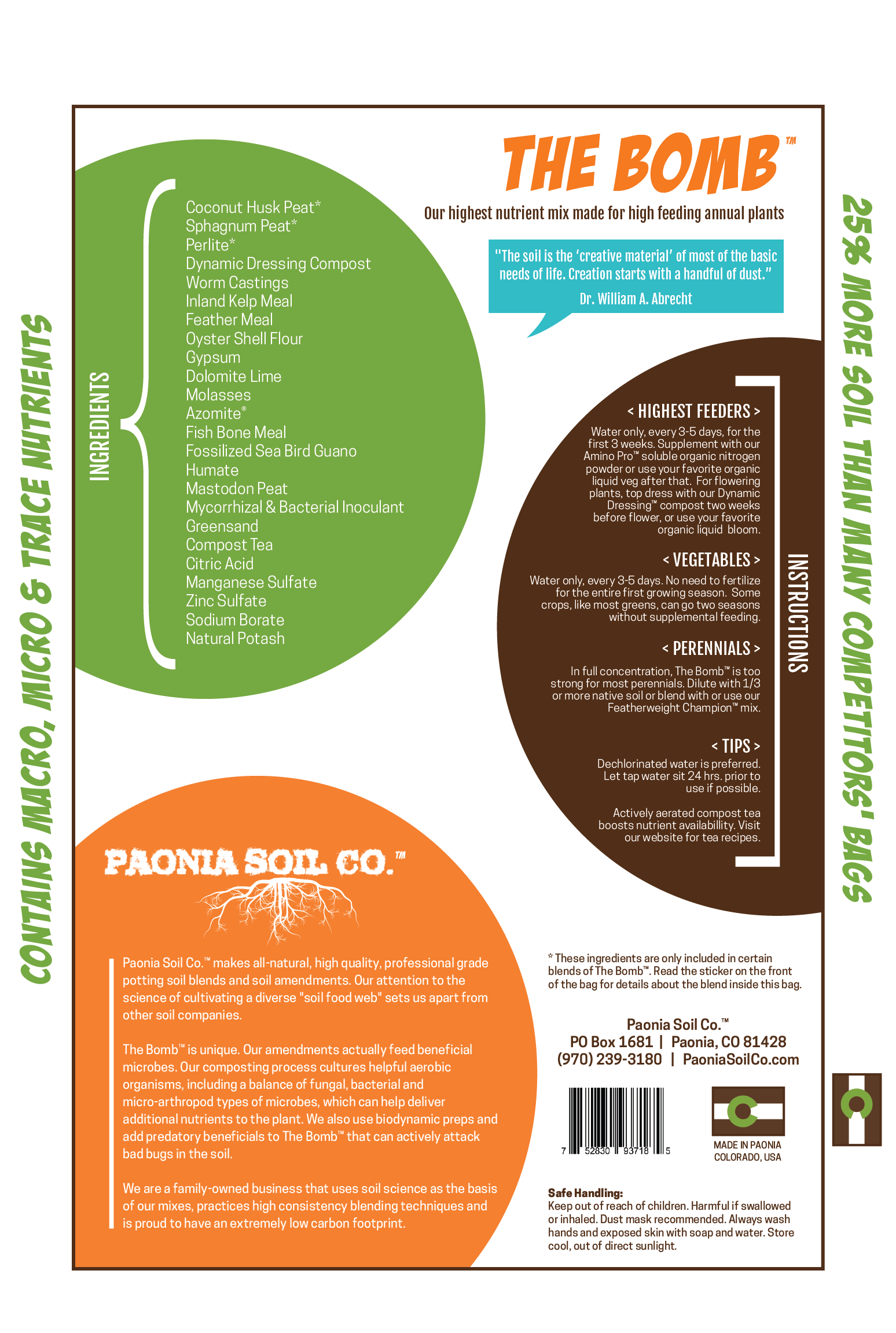 The Bomb™ from Paonia Soil Co.