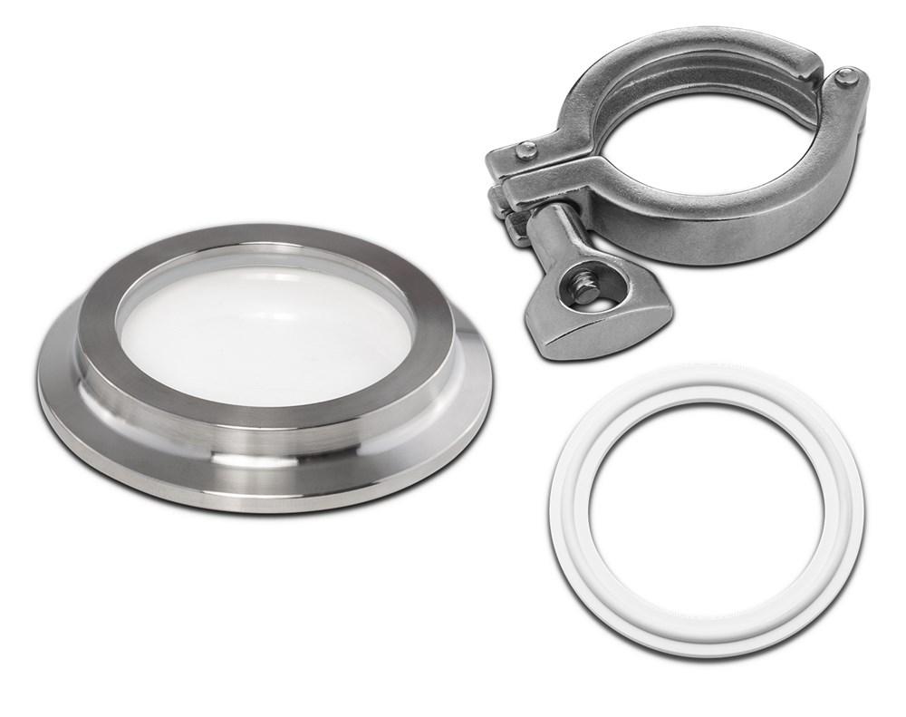 Borosilicate Tri - Clamp Sight Glass Kit - Black Label Supply llc