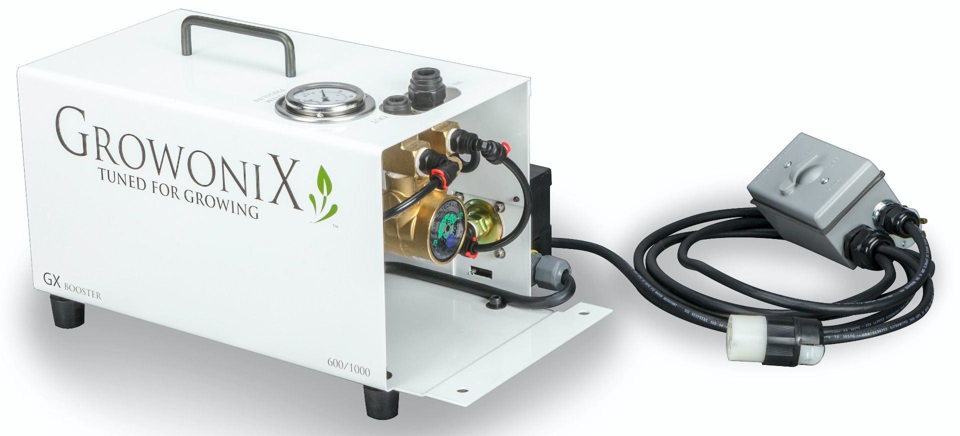GrowoniX - GX1000 UV Deluxe High Flow Reverse Osmosis System W/KDF85 Catalytic Carbon Upgrade