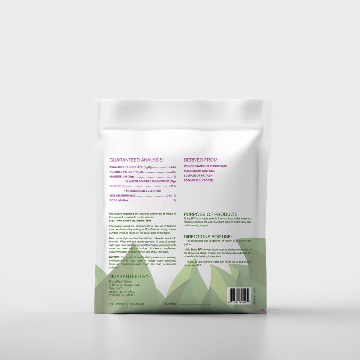 FloraFlex - Nutrients - Bulky B