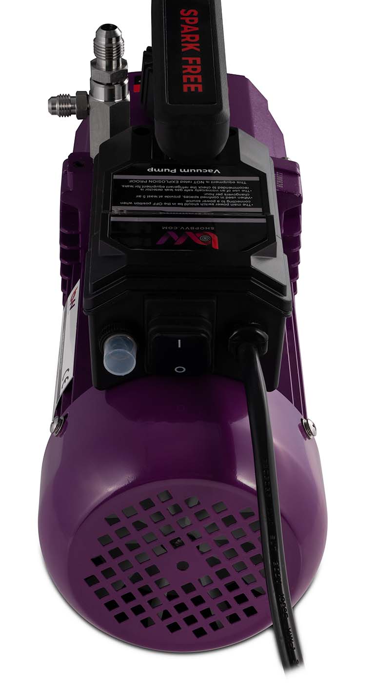 BVV™ SF12D 12CFM Two Stage Spark Free Vacuum Pump - Black Label Supply llc