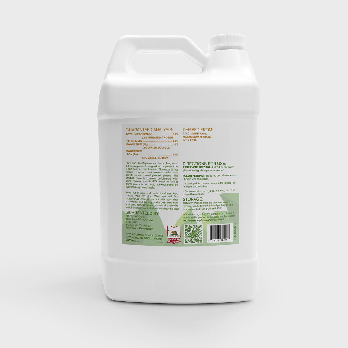 FloraFlex - Nutrients - Cal + Mag + Iron