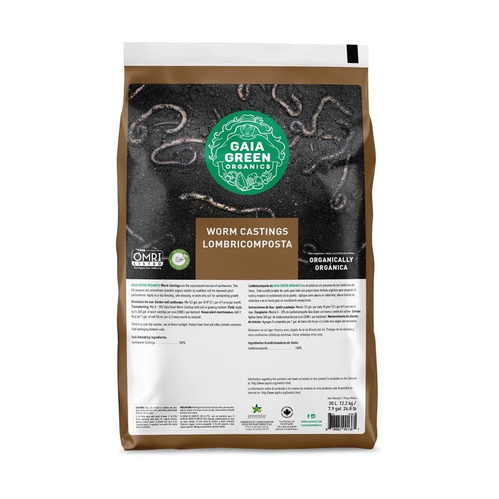 Gaia Green Worm Castings - Black Label Supply llc