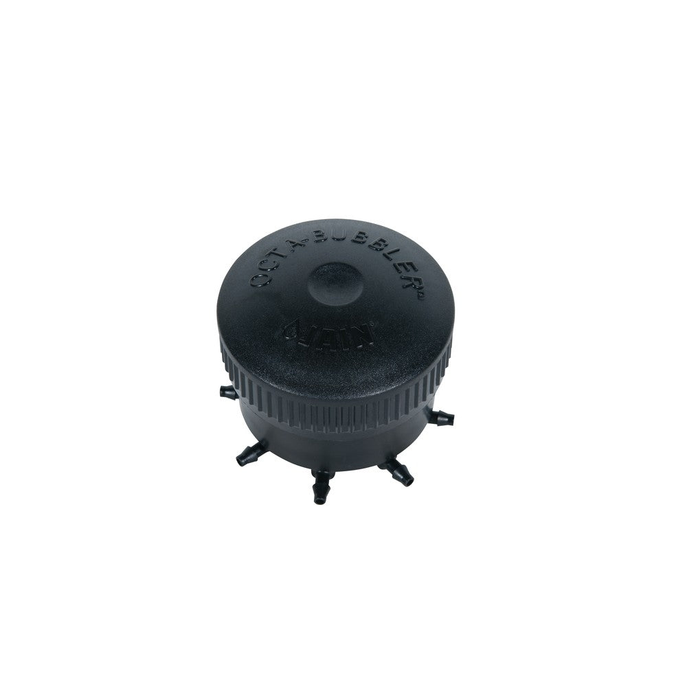 Octa Bubbler - 8 Swivel Ports, Pressure Compensatin, 1/2" FPT Inlet, 250" barbed Outlet – Irrigation Assemblies