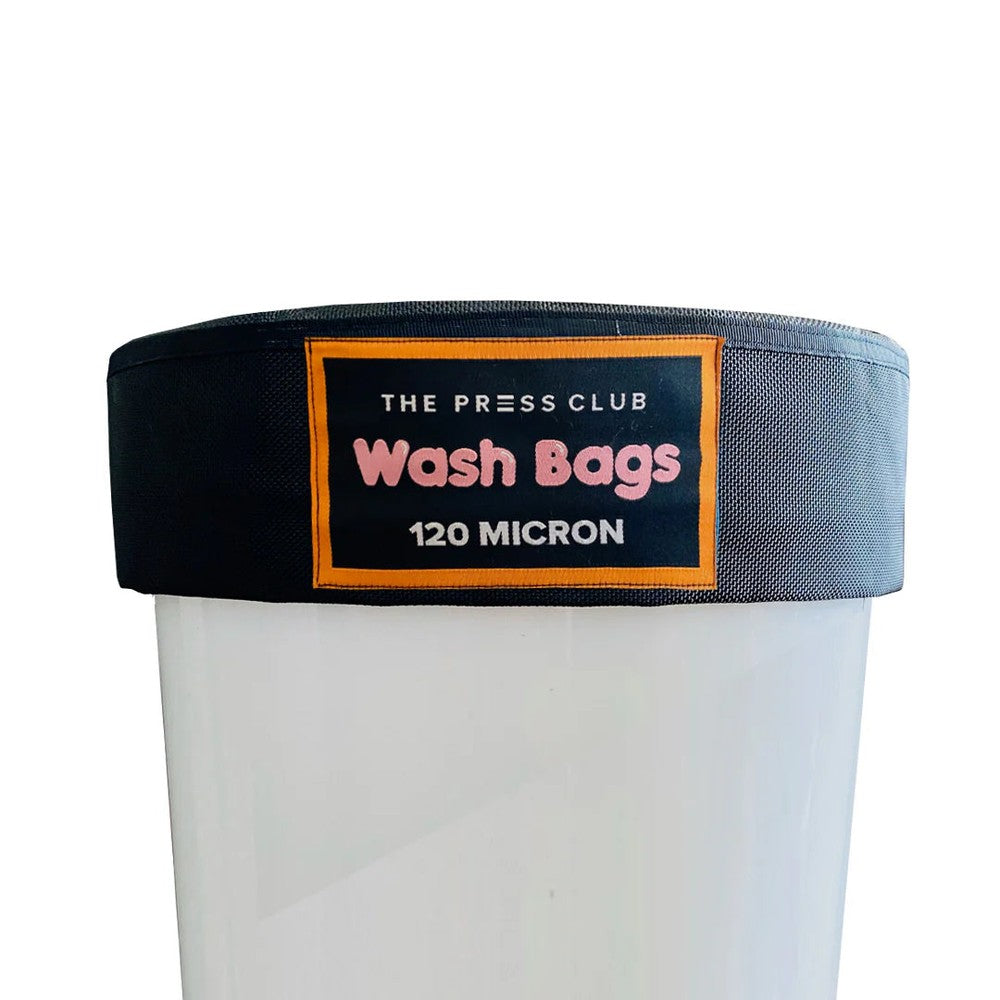 THE PRESS CLUB BUBBLE BAGS – 5 GALLON 3/4 MESH BUBBLE BAGS – 120 Micron – Solventless