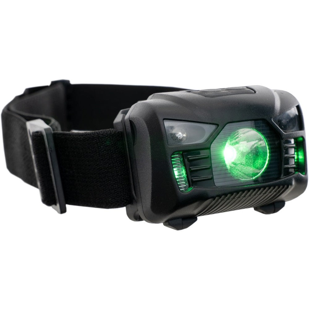 Active Eye Green LED Headlamp - Black Label Supply llc