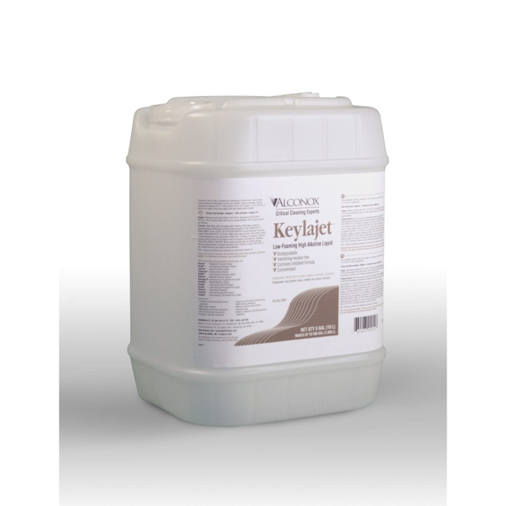 Keylajet® Low-Foaming Chelating Alkaline Detergent – Keylajet 5 Gallon Jerrycan (19 L) – Cleaning Solvents
