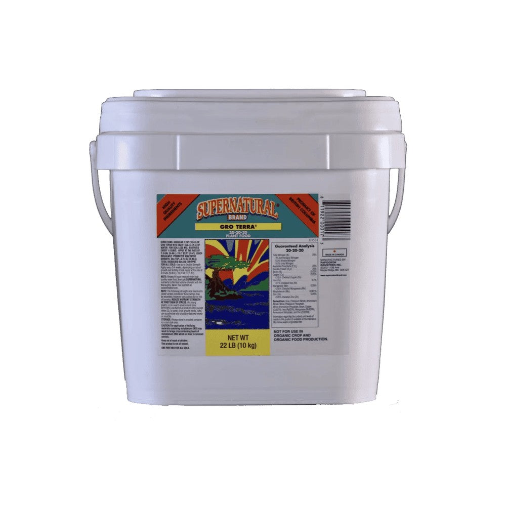 GRO TERRA 20 - 20 - 20 - Black Label Supply llc