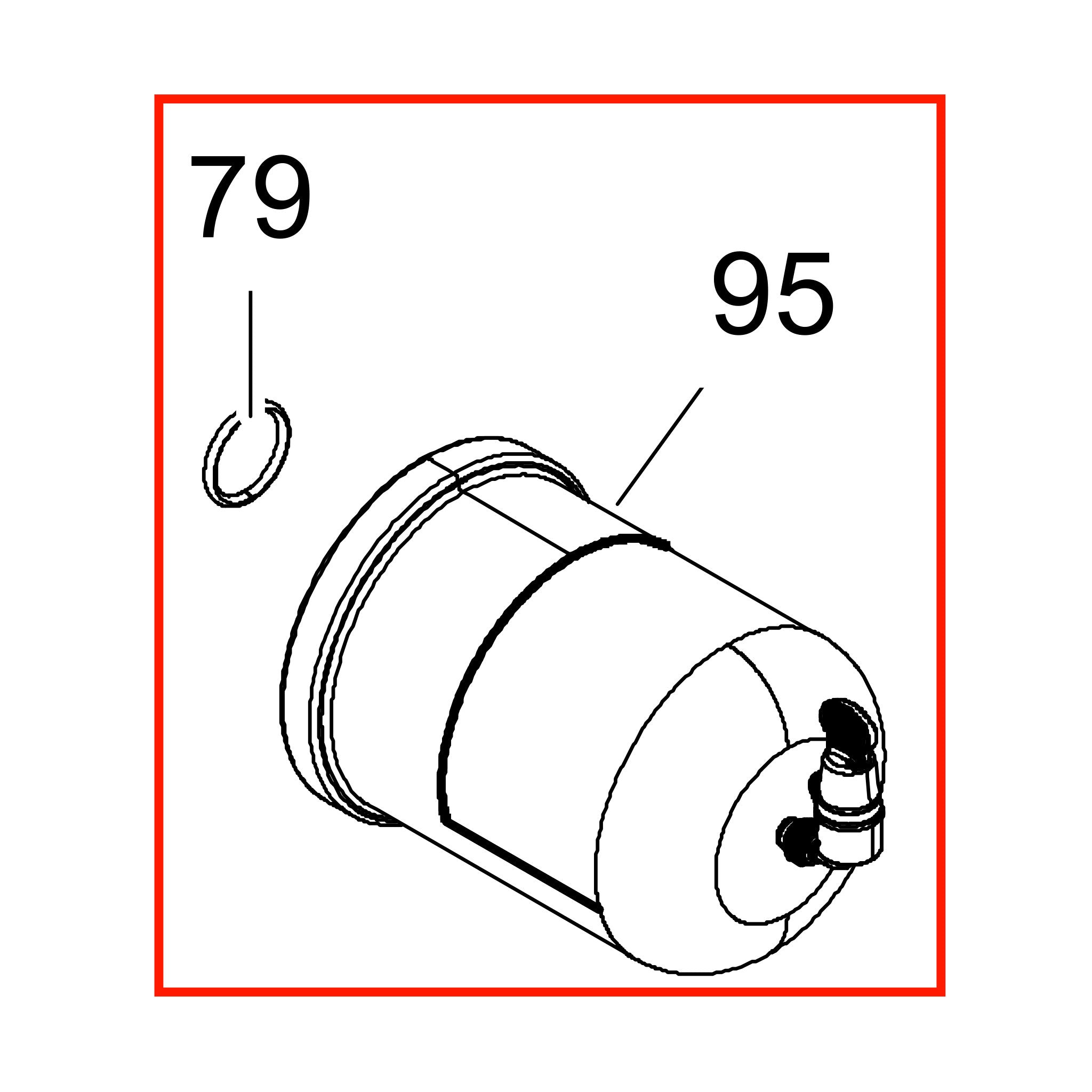 Dab Pumps - Tank 100 cc for EsyBox Mini 3 - SP00002199