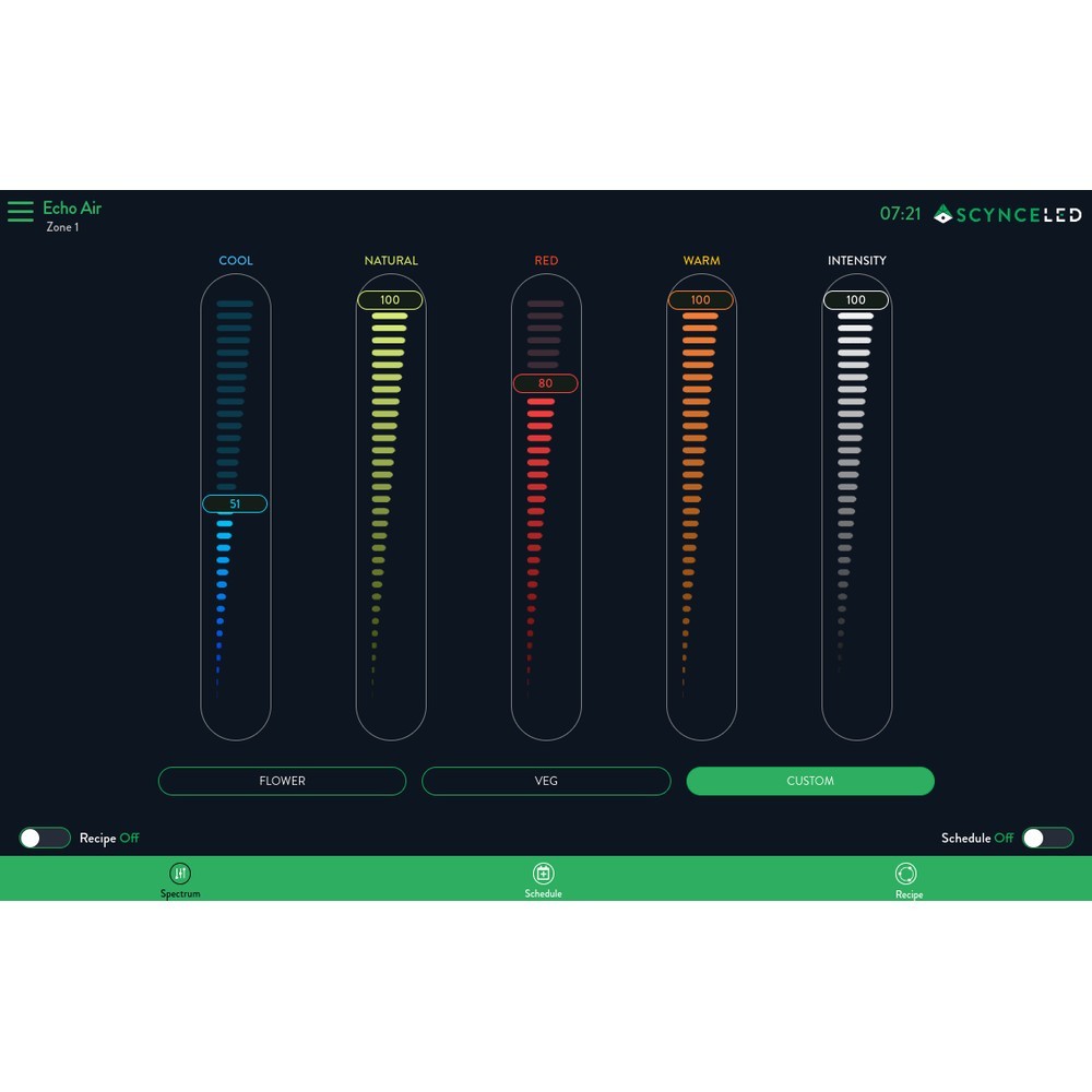Scynce - Echo Display – Lighting Controllers