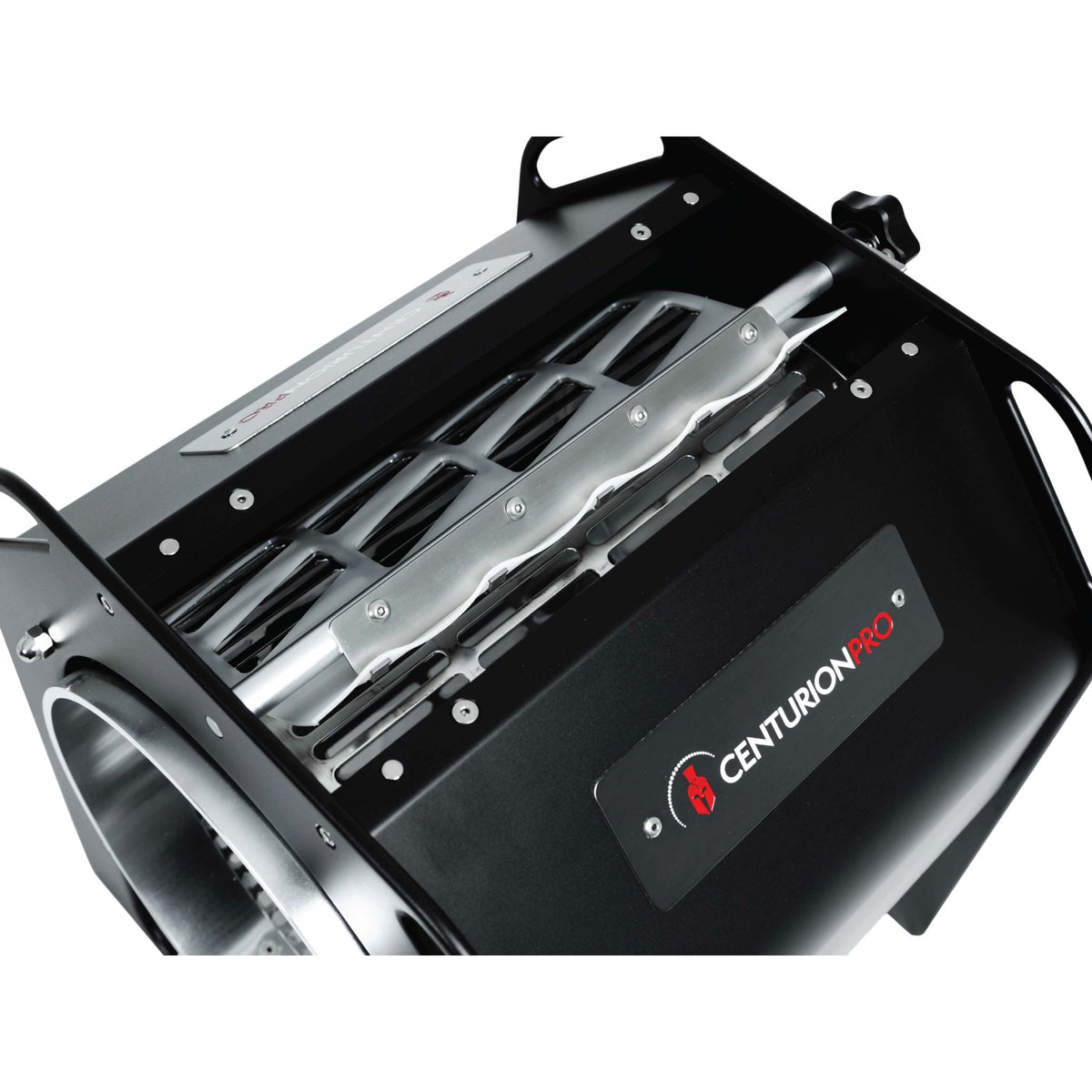 Centurion Pro DBT Model 0 dry batch trimmer - top view of tumbler