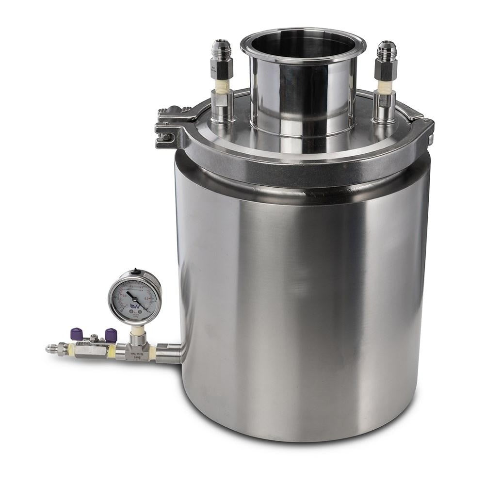 Cold Trap 4" Stainless Steel - Black Label Supply llc