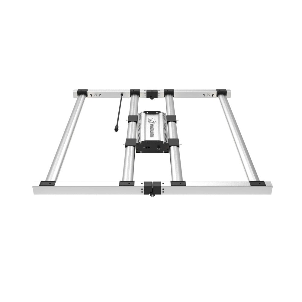 4 bar 430w 3' x 3' Mammoth Lighting Fold Series Led Grow Light - Black Label Supply llc