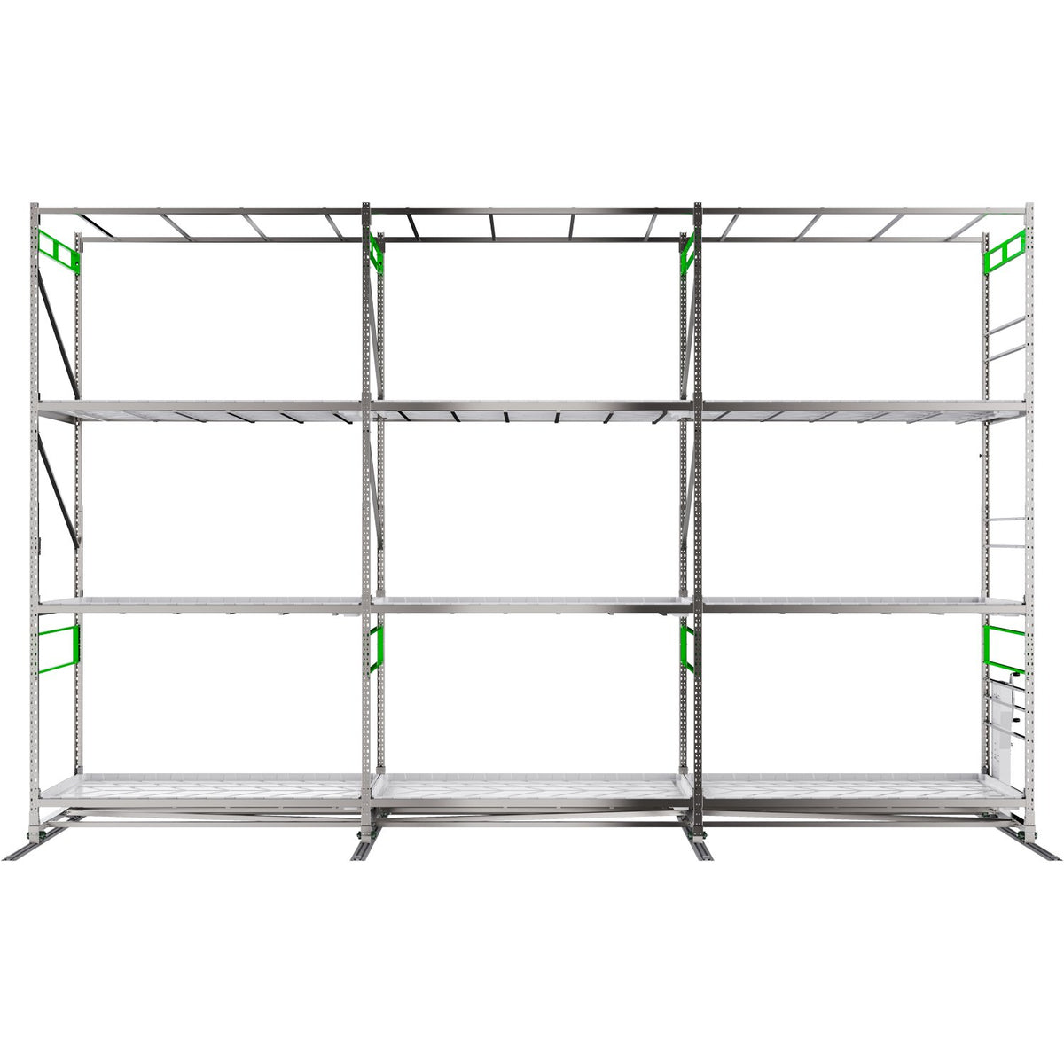 GrowPros Solutions The Ark third tier add-on - tray and frame view