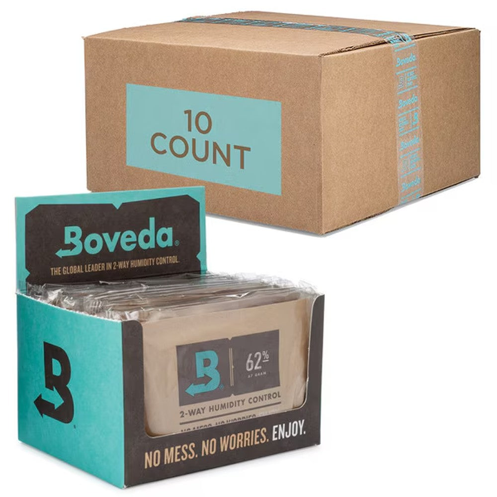 Boveda Size 67 Retail Cube (Sold by Case) – Individually Wrapped 62% - 67g (120/Case) – Humidity Control