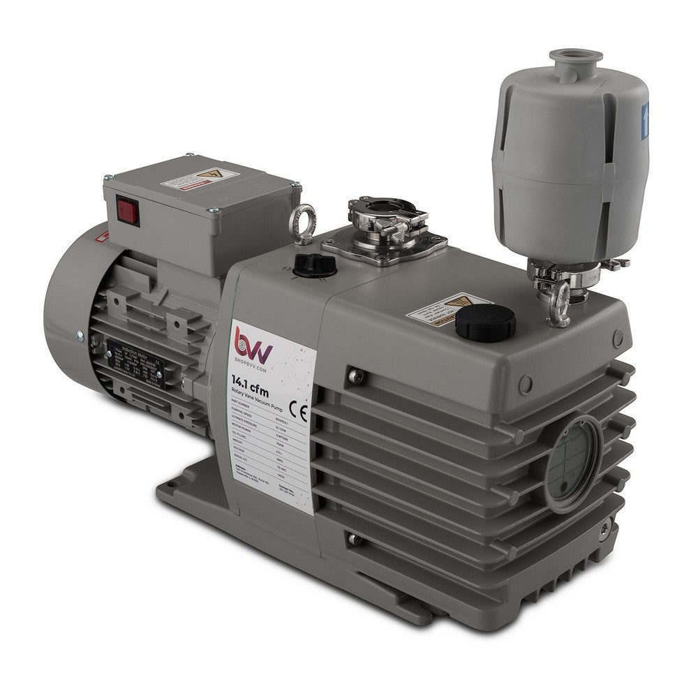 BVV™ Pro Series 14.1CFM Corrosion Resistant Two Stage Vacuum Pump - Black Label Supply llc