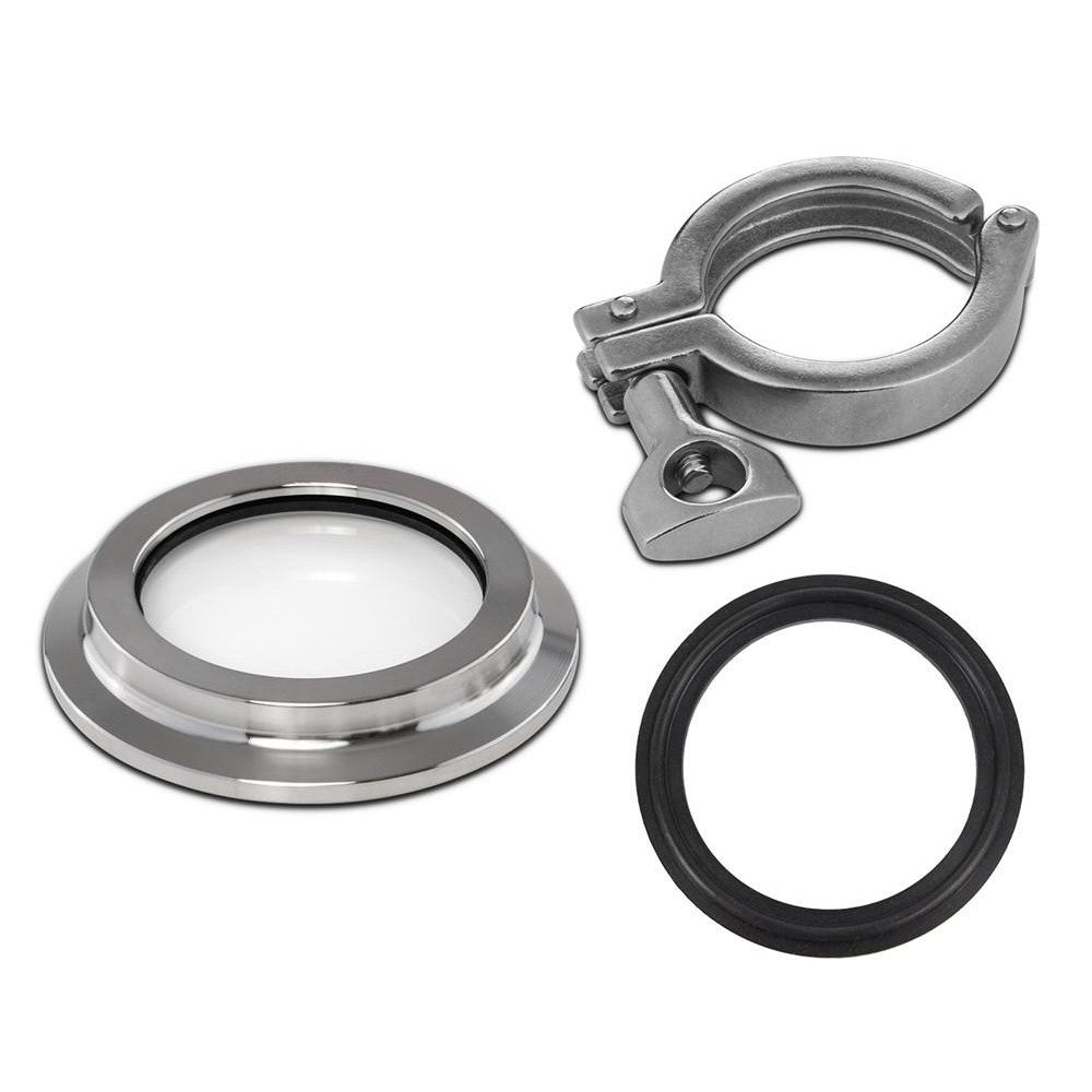 Borosilicate Tri - Clamp Sight Glass Kit - Black Label Supply llc