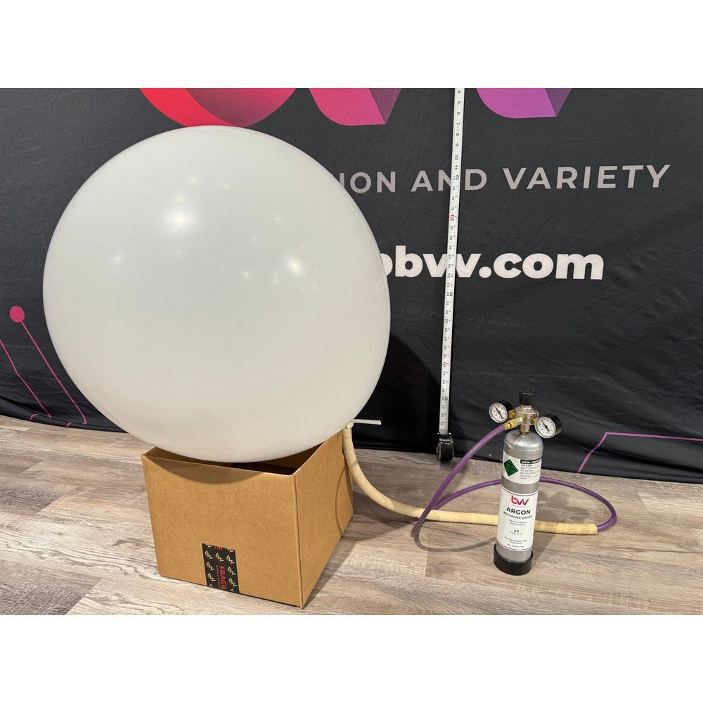 Argon Gas 99.5% - Pure gas for preserving terpenes in flowers and concentrates - Black Label Supply llc