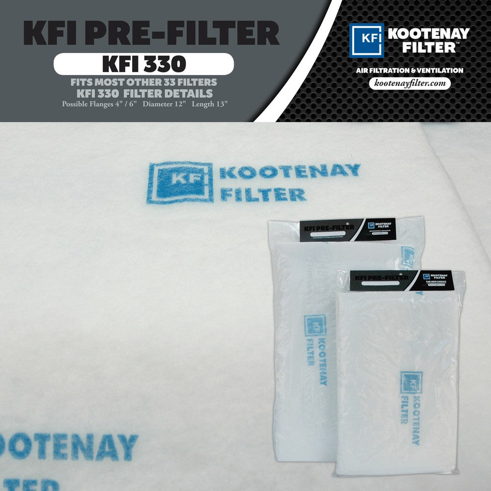 Kootenay Standard Line Pre-Filters – Pre-Filter 330SL – Air Purification