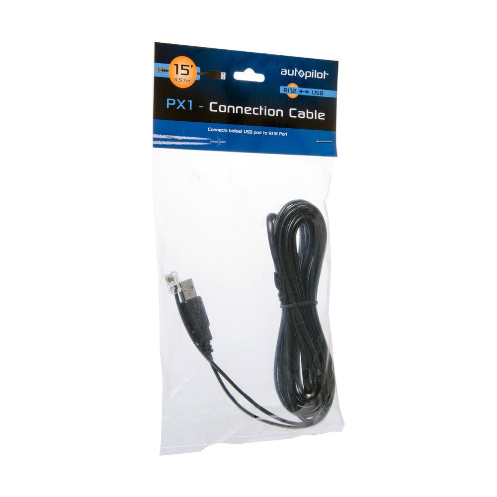 RJ12 - USB Cord 15' (50/cs) - Black Label Supply llc
