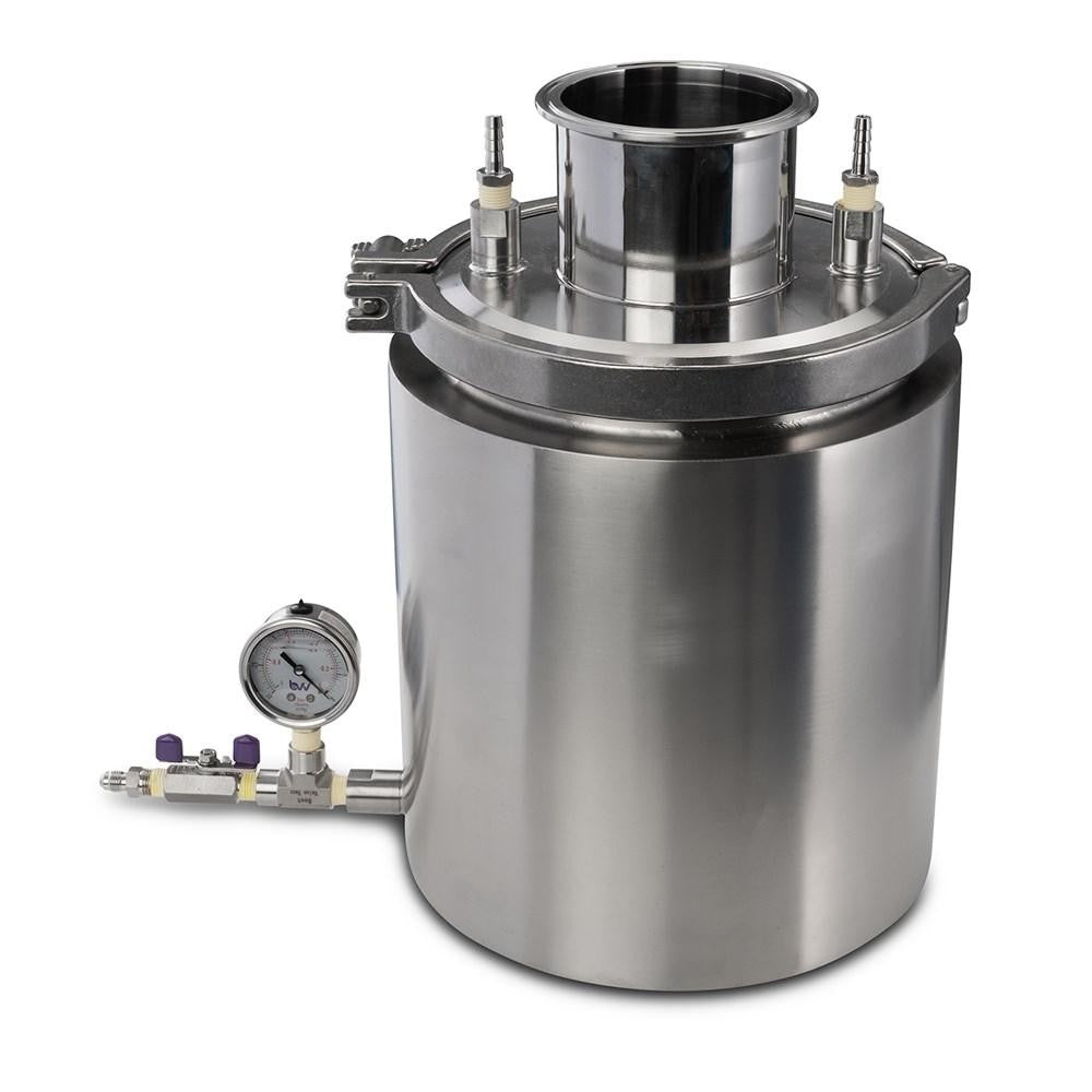 Cold Trap 4" Stainless Steel - Black Label Supply llc