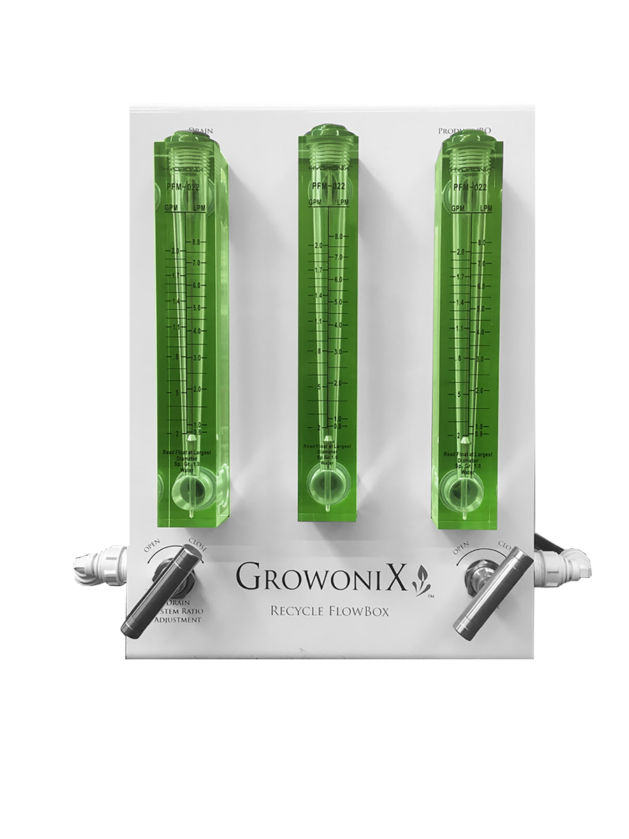 GrowoniX Flow Box 1000 Recycler - Water Filter - Filter Accessories