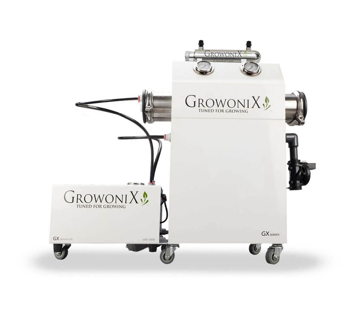GrowoniX GX1000 UV Deluxe High Flow Reverse Osmosis System W/KDF85 Catalytic Carbon Upgrade - Residential RO Systems