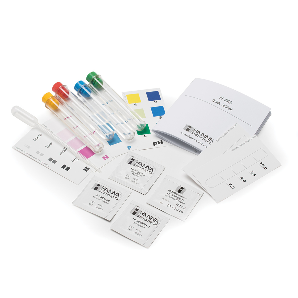 Hanna NPK Soil Chemical Test Kit (10 tests each)