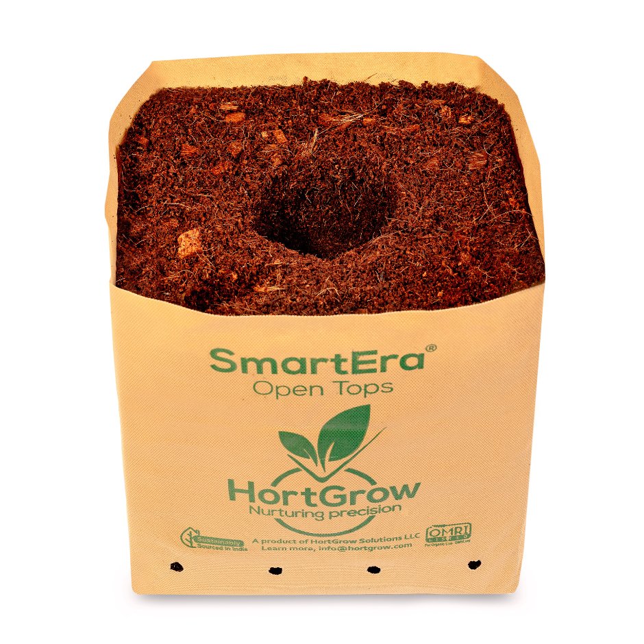 HortGrow SmartEra® Grow Bag 6.5 L Mesh Bag - Black Label Supply llc