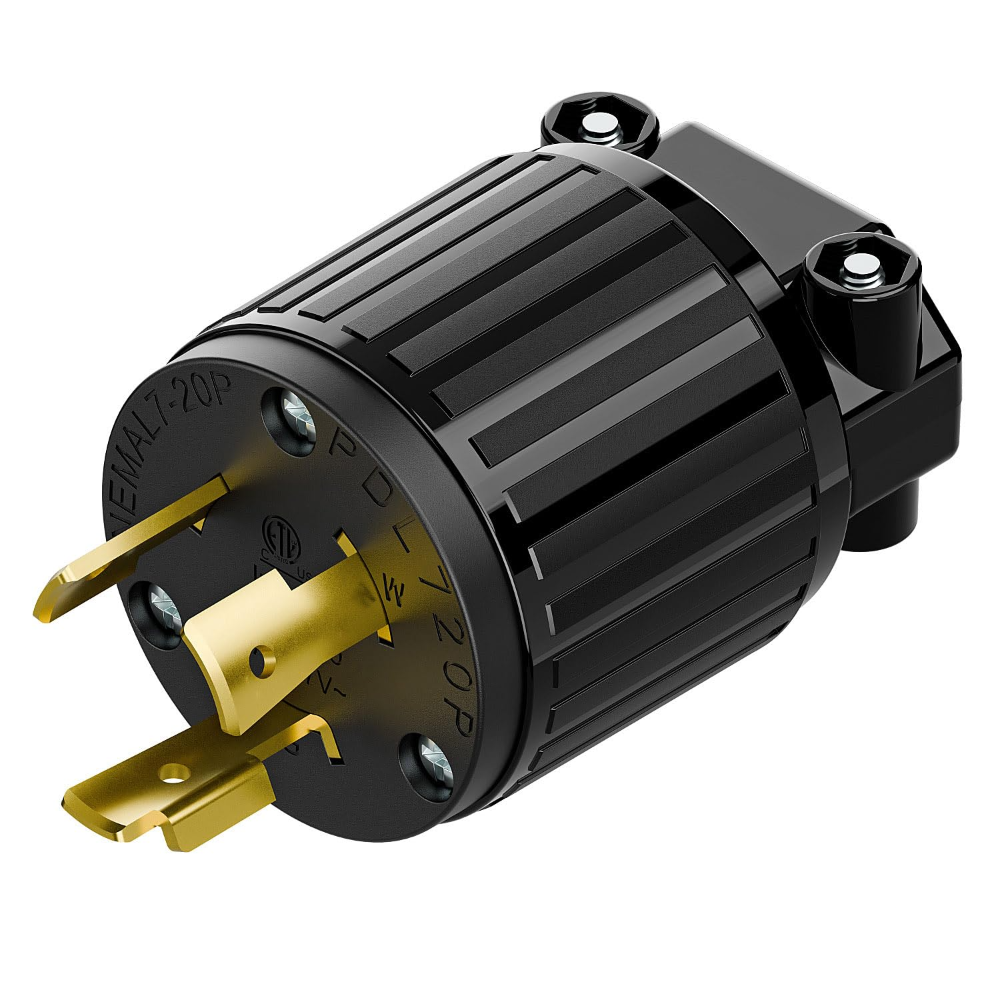 ACBROAD - NEMA L7-20P Locking Plug Industrial Grade 20A 277V