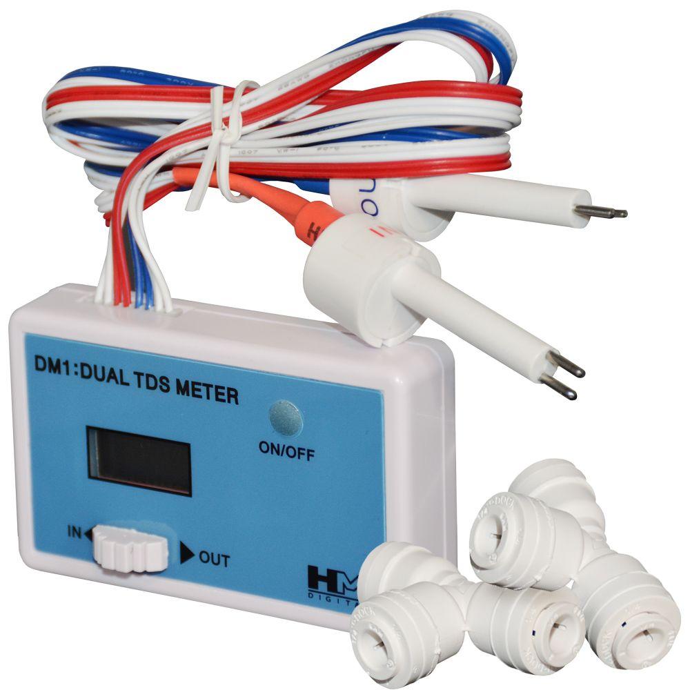 HM Digital - METER, TDS, INLINE, DM-1, 1/4" TEE, HM DIGITAL