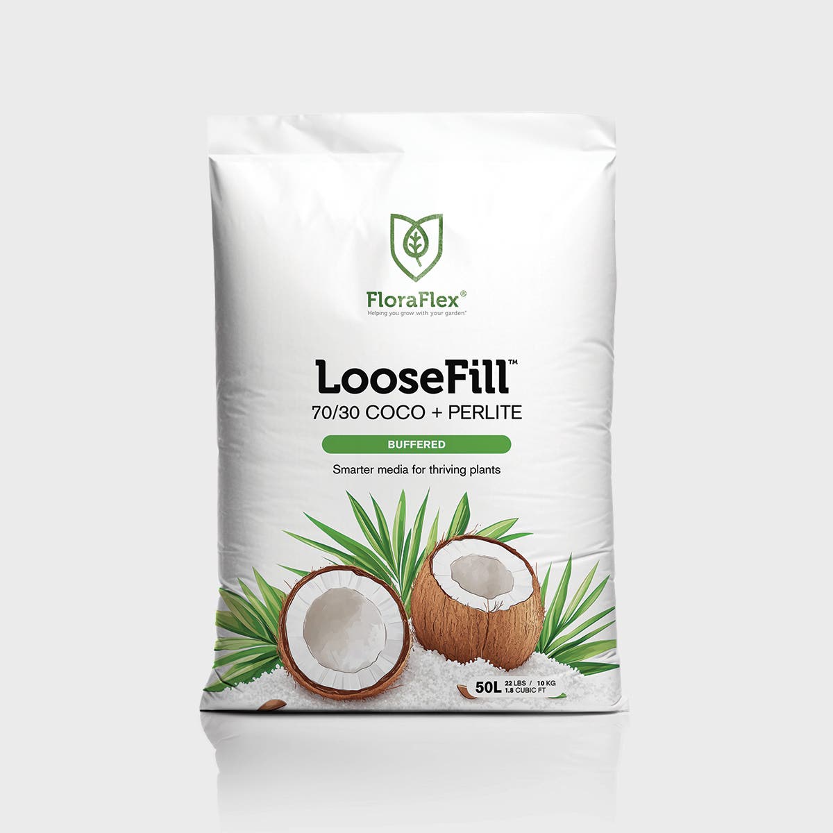 FloraFlex - 50L LooseFill 70/30 Coco + Perlite (Buffered)